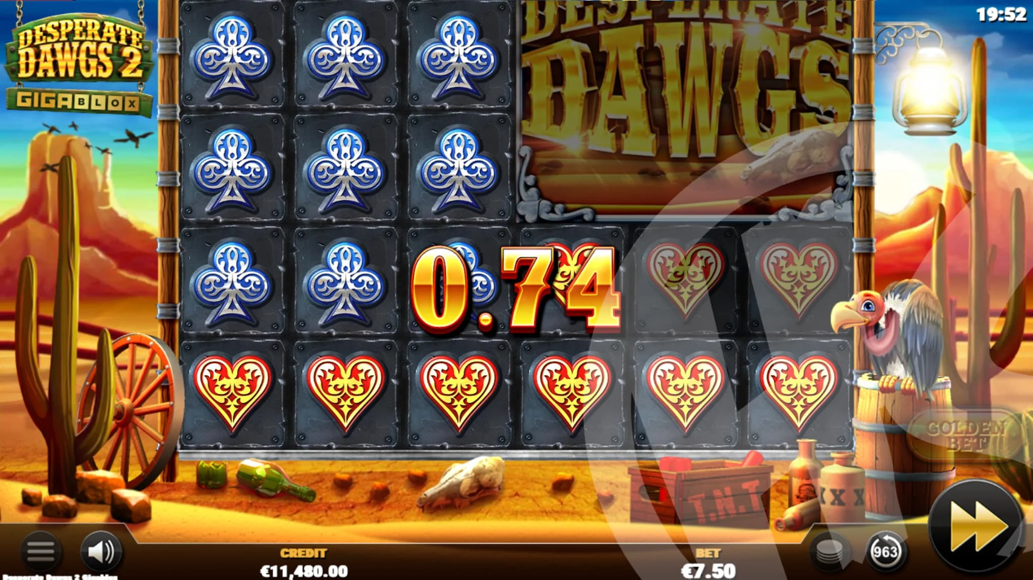 Desperate Dawgs 2 Gigablox Slot Review pic 11